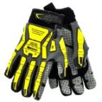 Revco Gw105 Toolhandz&reg Synthetic Leather Impact Winter Gloves, Black Stallion